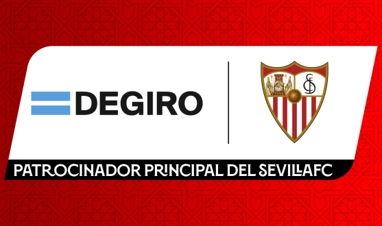 DEGIRO, nuevo patrocinador principal del Sevilla FC