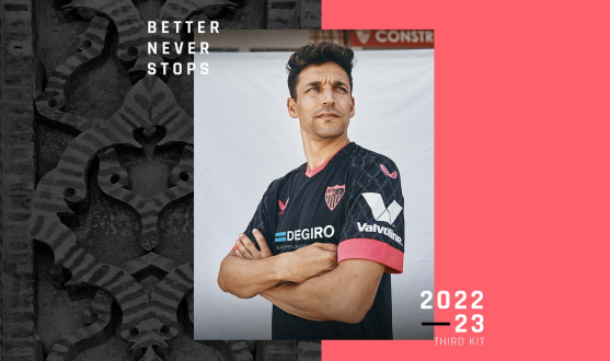 Tercera equipación del Sevilla FC 2022/23