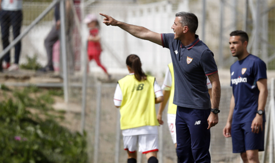 Paco García entrenador Sevilla FC femenino