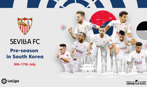 Pre-season tour in South Korea from 8-17 July
