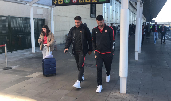 Sevilla FC travelling to Barcelona