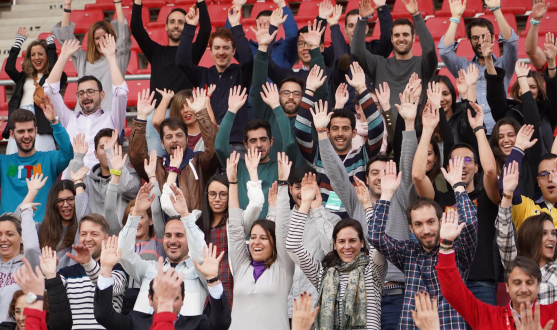 Los voluntarios para las jornadas de LaLiga Genuine en Sevilla Los voluntarios para las jornadas de LaLiga Genuine en Sevilla