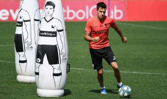 Reguilón in training, Friday 15th May 2020