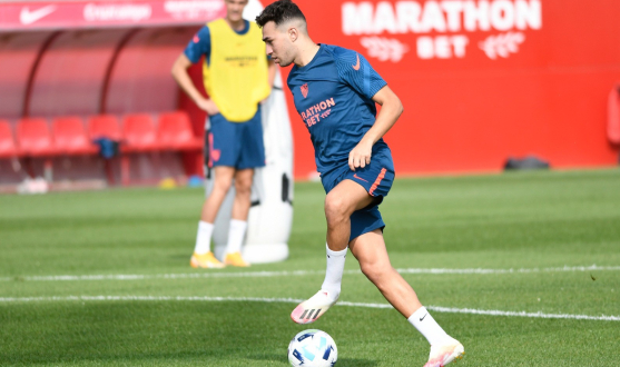 Munir, reincorporado a los entrenamientos del Sevilla FC