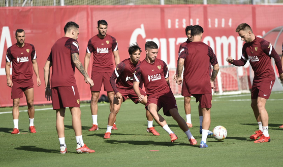 Sevilla FC training 5 October