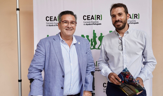 Luis Castro y José Viñas, en el CEAR 2022