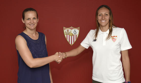 Pamela Tajonar, jugadora del Sevilla FC Femenino