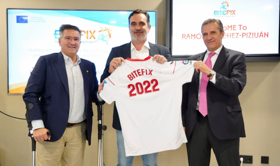 El Sevilla FC, anfitrión de las jornadas del Proyecto Europeo Bitefix