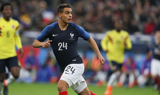 Ben Yedder with the French team