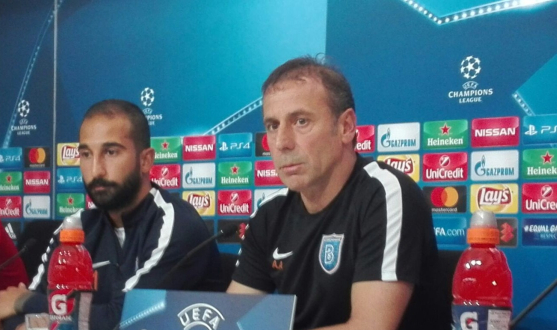 Press conference of the Basaksehir coach