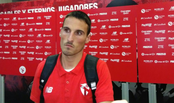 Fede San Emeterio jugador Sevilla Atlético