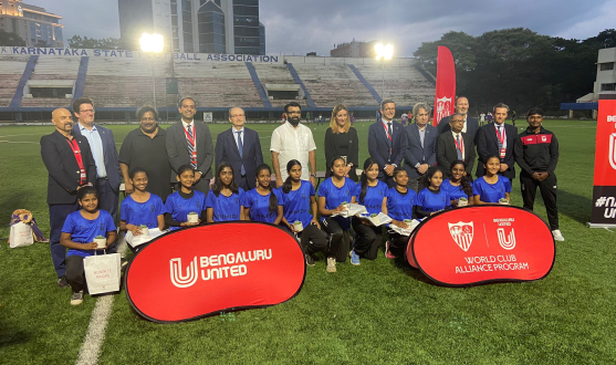 Presentación del equipo femenino del Bengaluru United
