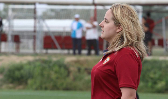 Maribel Márquez entrenadora del Sevilla FC Femenino