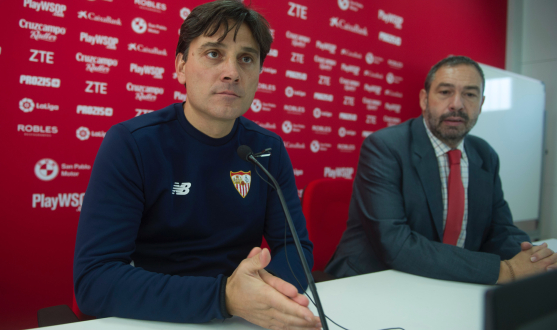 Vincenzo Montella entrenador del Sevilla FC