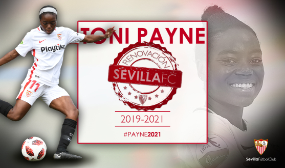 Toni Payne renueva por dos temporadas en el Sevilla FC y cumplirá tres temporadas en el conjunto de la Liga Iberdrola