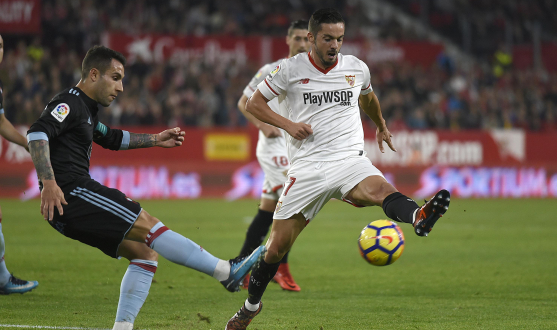 Partido entre el Sevilla FC y el RC Celta