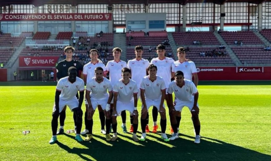 Partido del Sevilla FC C en el Estadio Jesús Navas Partido del Sevilla FC C en el Estadio Jesús Navas