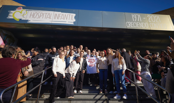 Visita al Hospital Infantil Virgen del Rocío