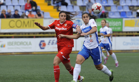 Marta Carrasco jugadora del Sevilla FC Femenino