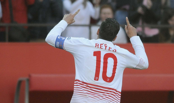 Reyes en el Sevilla FC-Villarreal 