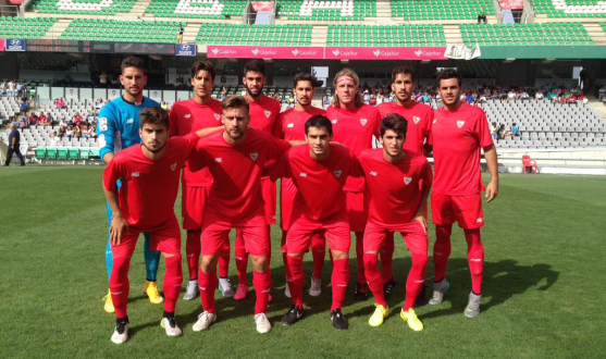 Once inicial del Sevilla C en Córdoba