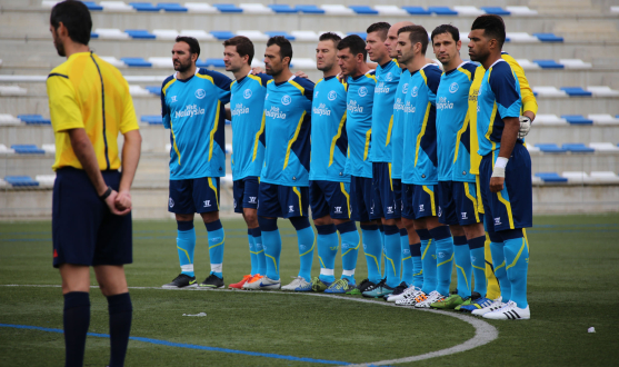 Alineación del Sevilla FC de veteranos en el derbi contra el cáncer 