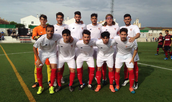 Formación del Sevilla FC C en Gerena