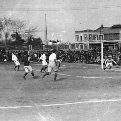 Prado de San Sebastián (Mercantil). Campo de juego del Sevilla FC.