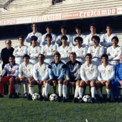 Plantilla Sevilla FC Temporada 1985/1986