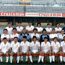 Plantilla Sevilla FC Temporada 1986/1987