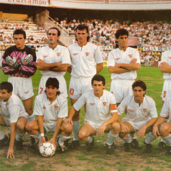 Plantilla Sevilla FC Temporada 1990/1991