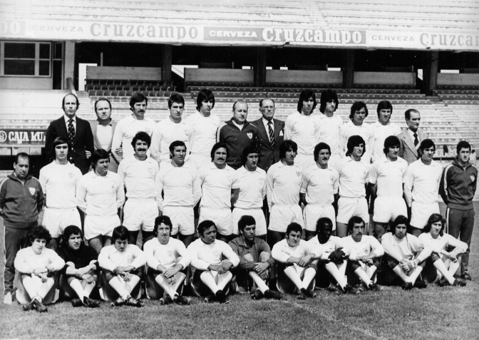 Plantilla Sevilla FC Temporada 1974/1975