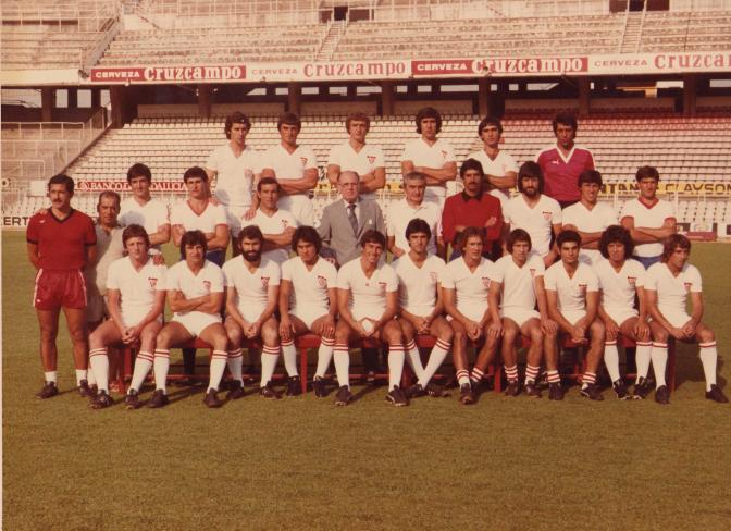 Plantilla Sevilla FC Temporada 1979/1980