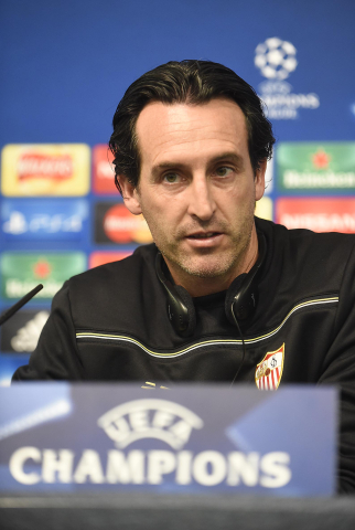 Unai Emery Entrenador del Sevilla FC