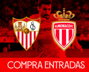 Banner Sevilla FC vs Mónaco