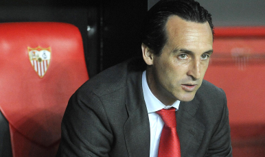 Emery en el Sevilla FC-Basilea