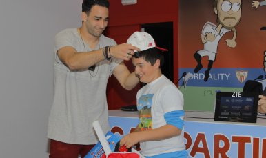 Rami en Sácale partido al Cole