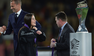 María Pérez, campeona de la Women's Nations League