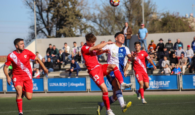 Imagen del Sevilla Atlético durante un partido