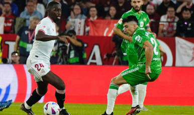 Partido entre el Sevilla FC y el Real Betis