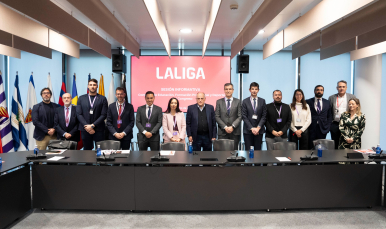 Del Nido Carrasco, en la sede de LaLiga en Madrid