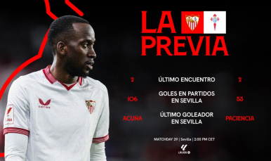 Previa del partido Sevilla FC-RC Celta de Vigo