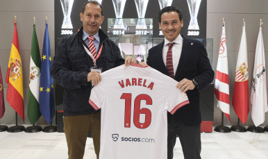 Fernando Varela junto a José María del Nido Carrasco