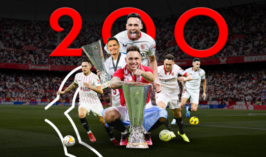 200 partidos de Lucas Ocampos