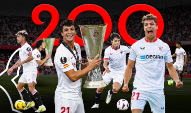 Oliver Torres cumple 200 partidos como sevillista
