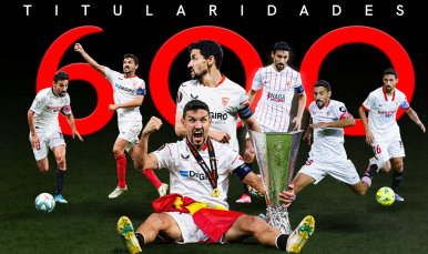 600 titularidades oficiales para Jesús Navas
