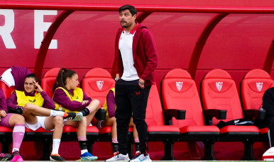 Toro observa el partido en la banda