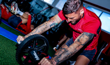 Entrenamiento del Sevilla FC en la ciudad deportiva