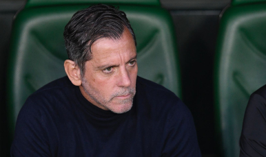 Quique Sánchez Flores en el Benito Villamarín
