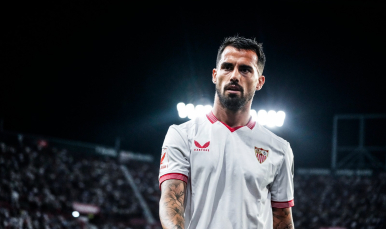 Suso del Sevilla FC ante el RCD Mallorca